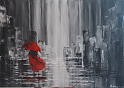 Город, акрил, холст на подрамнике, 60*40, Испания 2016 г. ПРОДАНА.